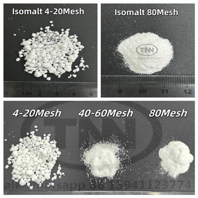 Azúcar isomalt en polvo
